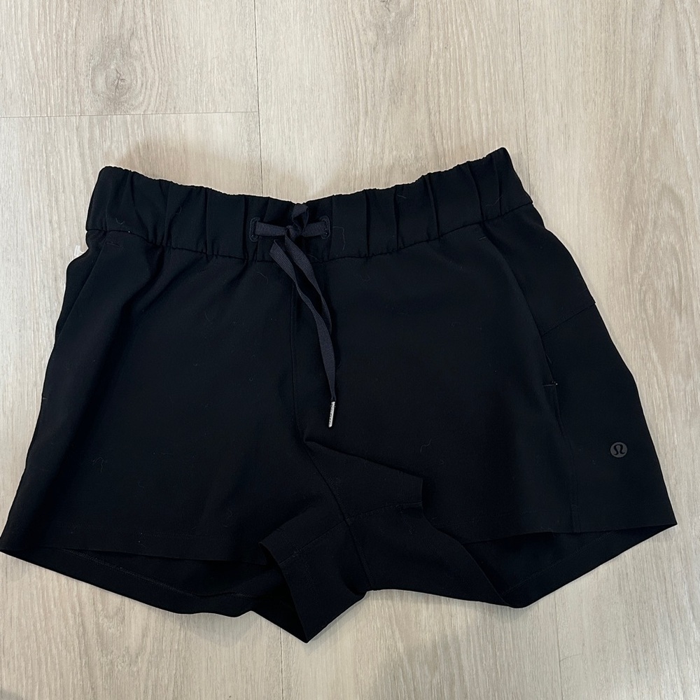lululemon athletica Women's Black Athletic Shorts